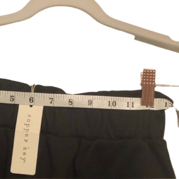NWT Copper Key Paper Bag Black Skirt Size S - Picture 8 of 9